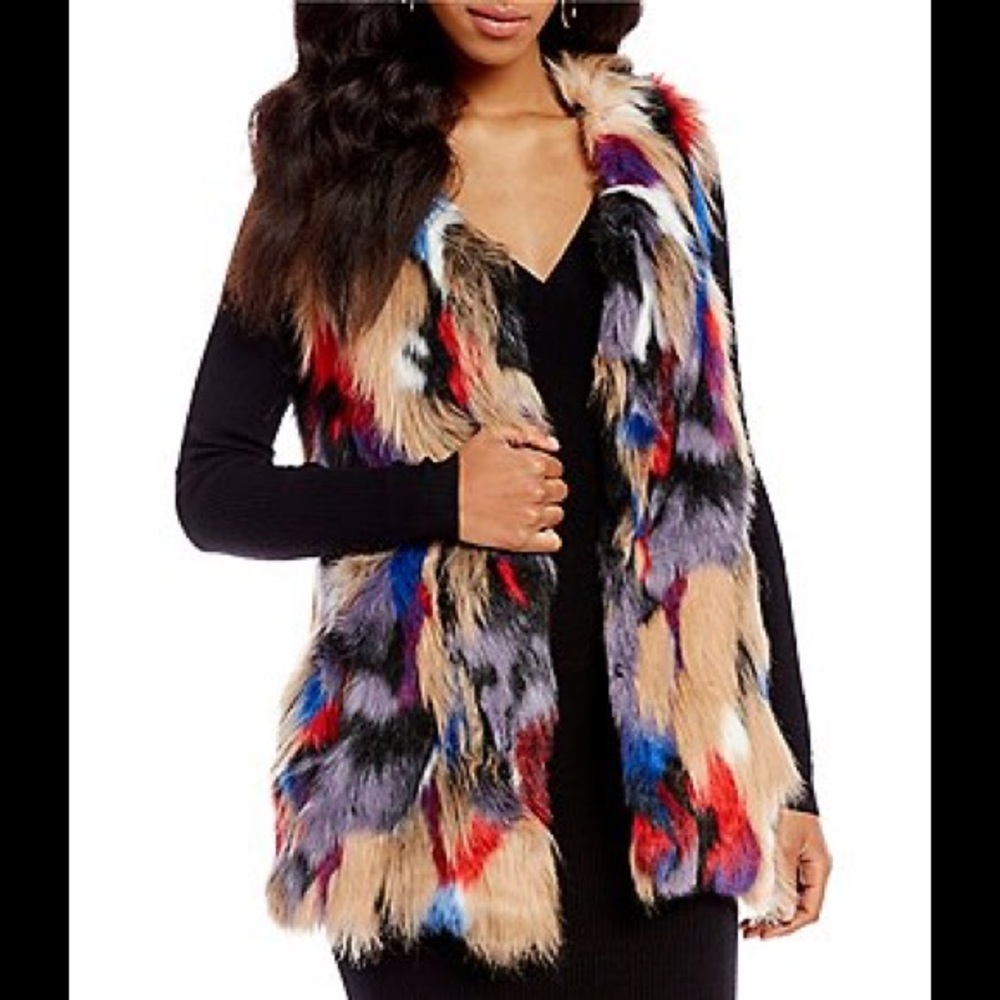 Giani Bini Faux Fur Vest